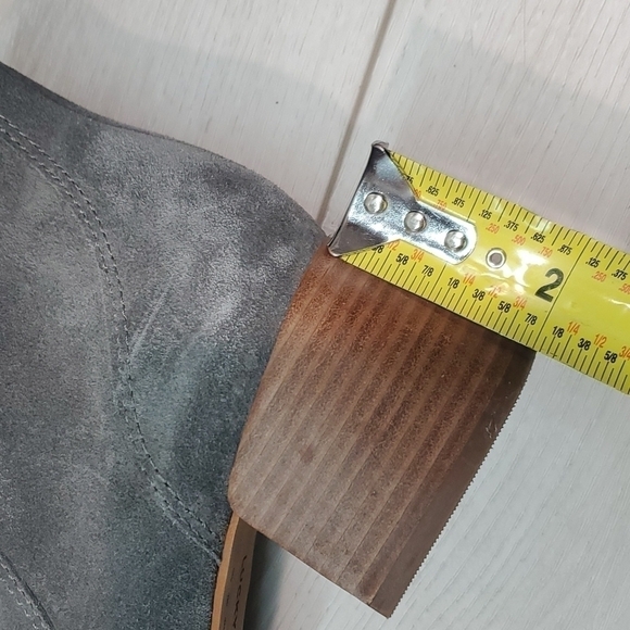 Lucky Brand Womens Lilye Leather Ankle Heels Boots shoes sz 10M - Picture 11 of 13